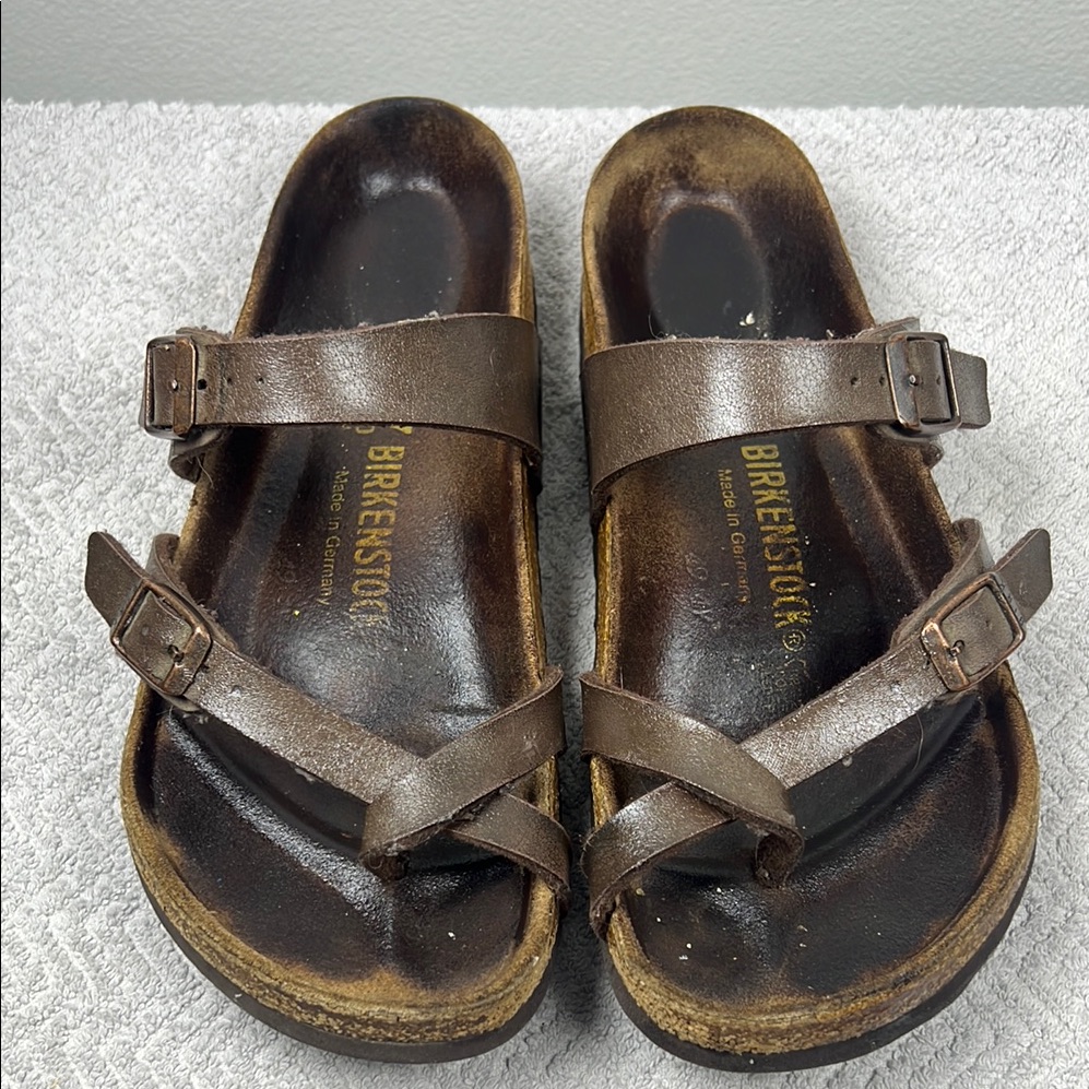 Birkenstock Sandals Mayari Birkibuc Size7 Ordr195